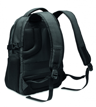 Logotrade advertising product picture of: 600D RPET laptop backpack