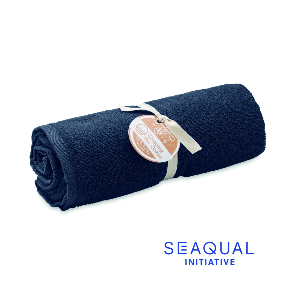 Logo trade promotional gifts picture of: SEAQUAL® towel 100x170cm