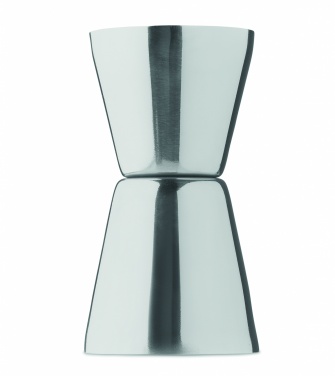 Logo trade business gifts image of: Stainless steel jigger
