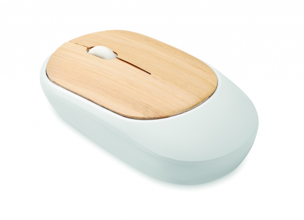 Logotrade promotional product image of: Wireless mouse in bamboo