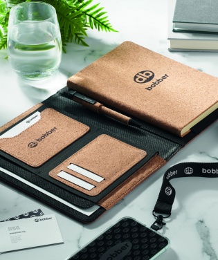 Logotrade promotional merchandise photo of: A5 portfolio in cork