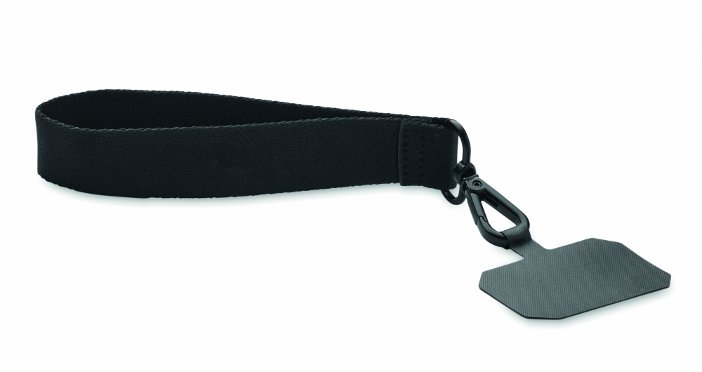 Logotrade promotional merchandise image of: Polyester phone wrist strap