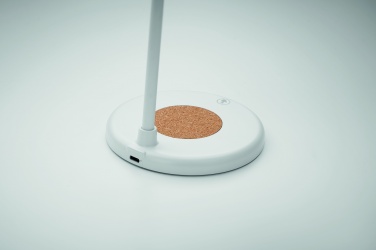 Logo trade corporate gifts picture of: Wireless charger, lamp speaker