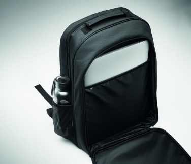 Logo trade promotional gifts picture of: 300D RPET Cooling backpack