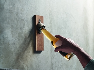 Logotrade promotional merchandise image of: Wall mounted bottle opener