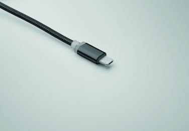 Logo trade promotional gifts image of: 4 in 1 charging cable type C