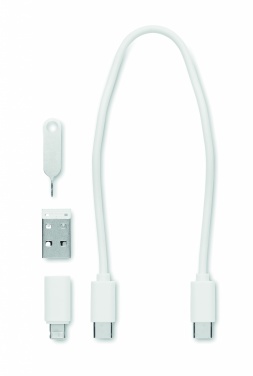 Logotrade promotional giveaways photo of: 9 in 1 cable connector set