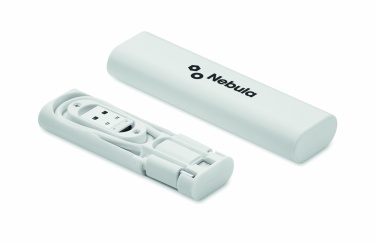 Logo trade promotional merchandise image of: 9 in 1 cable connector set