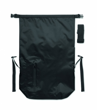 Logo trade promotional products image of: RPET waterproof rolltop bag