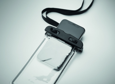 Logo trade promotional merchandise photo of: Waterproof smartphone pouch