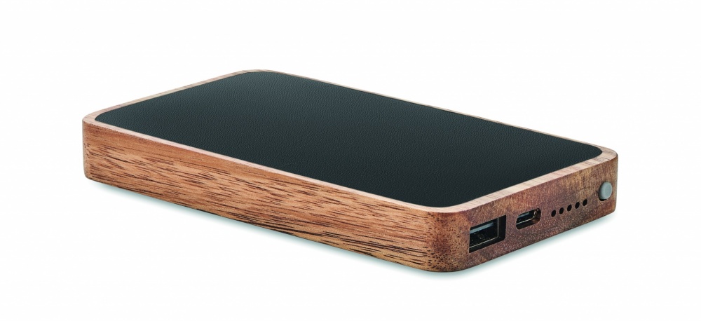 Logotrade advertising products photo of: Wireless 4000 mAh Power bank