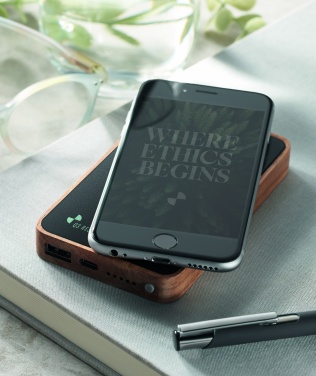Logotrade promotional merchandise photo of: Wireless 4000 mAh Power bank