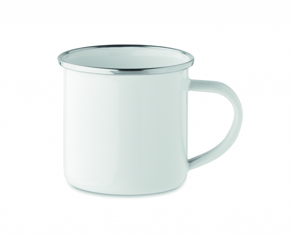 Logo trade advertising products picture of: Enamel sublimation mug 200ml