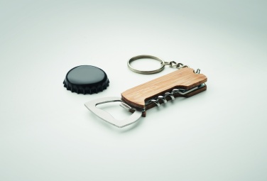 Logo trade promotional giveaway photo of: 3 in 1 bamboo pocket tool
