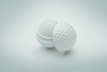 Logo trade promotional items picture of: Lip balm in golf ball shape