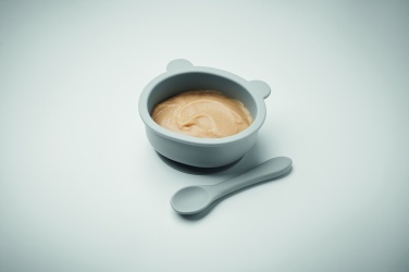 Logotrade advertising products photo of: Silicone spoon, bowl baby set