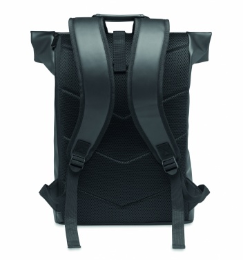 Logotrade corporate gifts photo of: Laptop PU Rolltop backpack