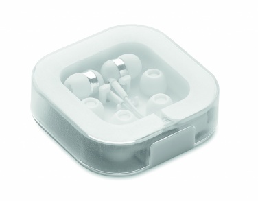 Logo trade corporate gift photo of: Ear phones with silicone covers
