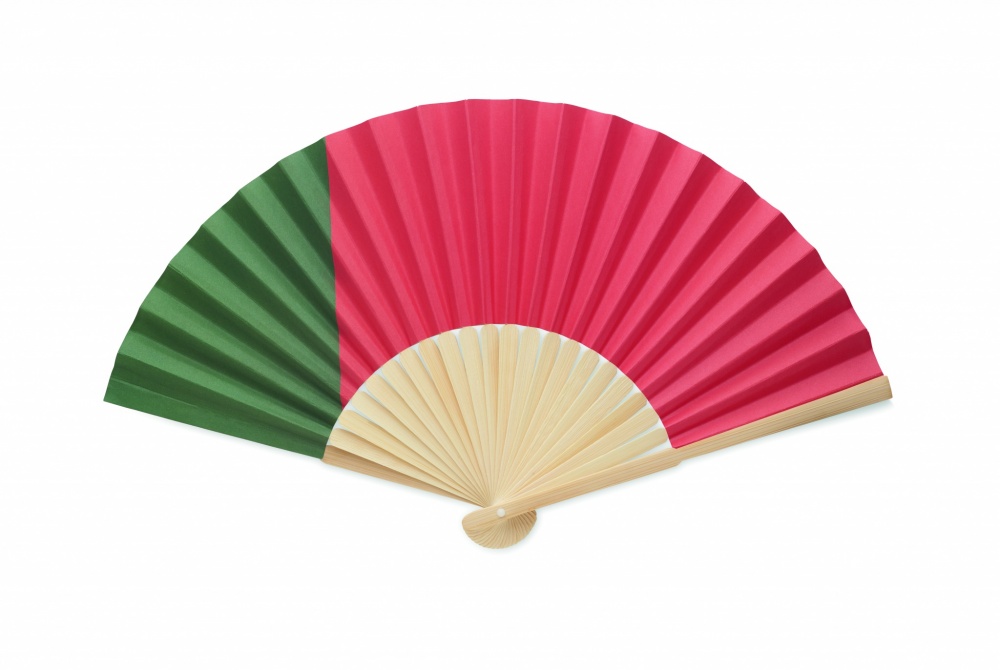 Logo trade promotional products picture of: Manual fan flag design