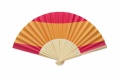Manual fan flag design, Red