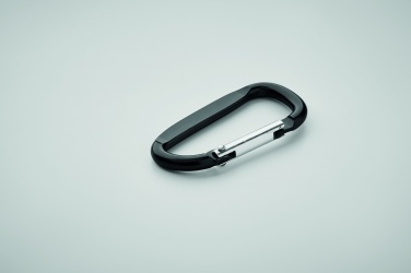 Logo trade advertising products picture of: Carabiner clip in aluminium.