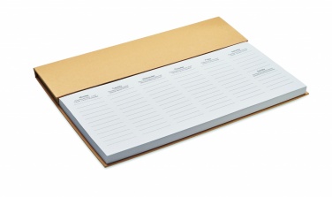 Logotrade advertising product image of: Weekly desktop planner