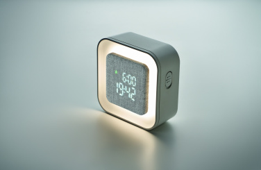 Logotrade business gift image of: Recycled ABS/RPET alarm clock Stuttgart