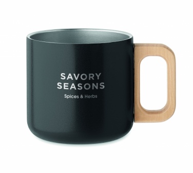 Logo trade promotional items image of: Double wall mug 350 ml