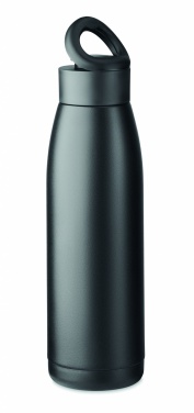 Logo trade promotional giveaways image of: Heat-cool double wall bottle