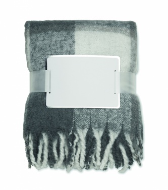 Logotrade promotional gift picture of: Chequered mohair blanket