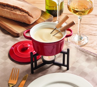 Logotrade advertising product picture of: Ceramic fondue set 300 ml