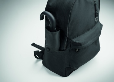 Logo trade promotional item photo of: A 15-inch laptop backpack made of recycled pre-consumer cotton with customizable printing