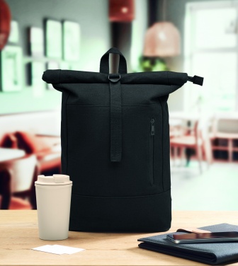Logo trade promotional product photo of: Rolltop 15'' laptop backpack
