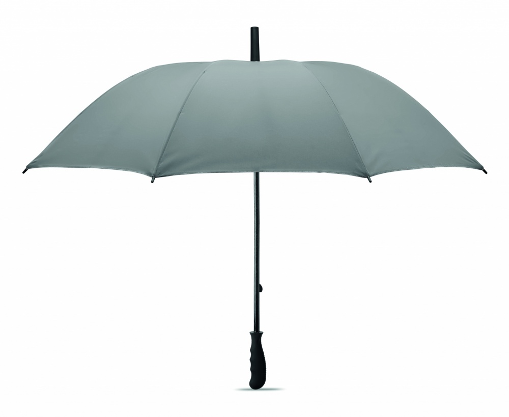 Logo trade promotional gift photo of: 23 inch reflective umbrella