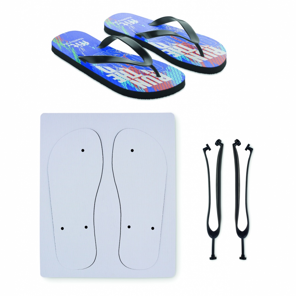 Logotrade business gift image of: Sublimation beach slippers
