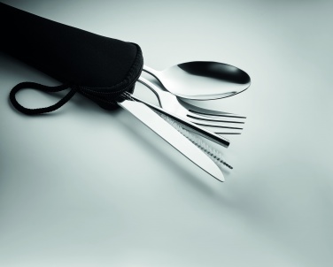 Logo trade promotional gift photo of: Cutlery set stainless steel