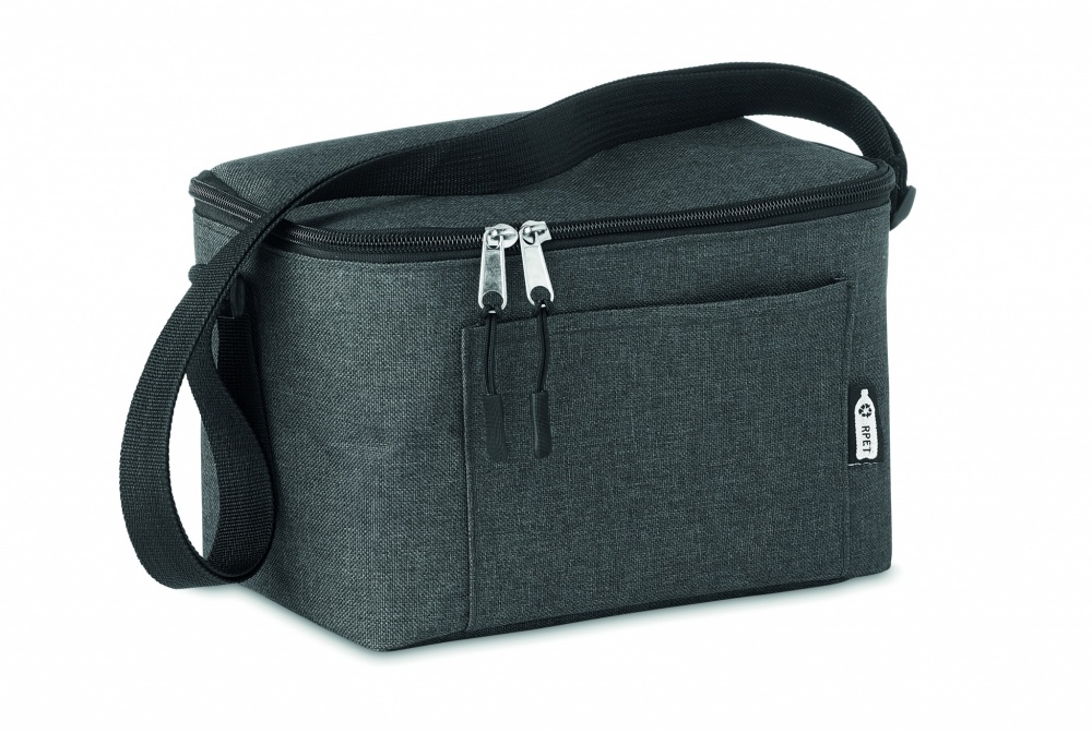 Logo trade promotional product photo of: 600D RPET Cooler bag for cans