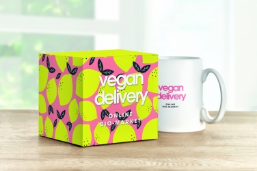 Logo trade promotional items picture of: Sublimation gift box for mugs