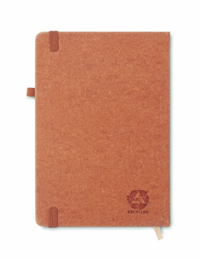 Logotrade corporate gifts photo of: Recycled Leather A5 notebook
