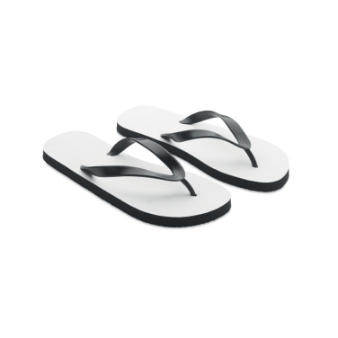 Logo trade promotional merchandise picture of: Sublimation beach slippers
