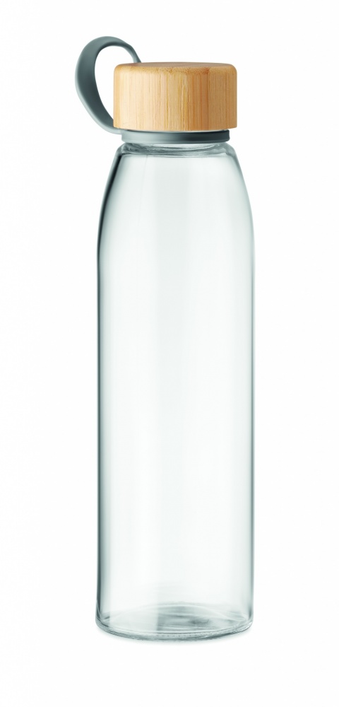 Logo trade promotional products image of: Glass bottle 500 ml