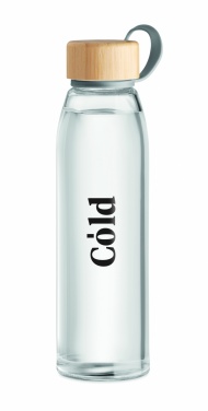 Logo trade promotional products picture of: Glass bottle 500 ml