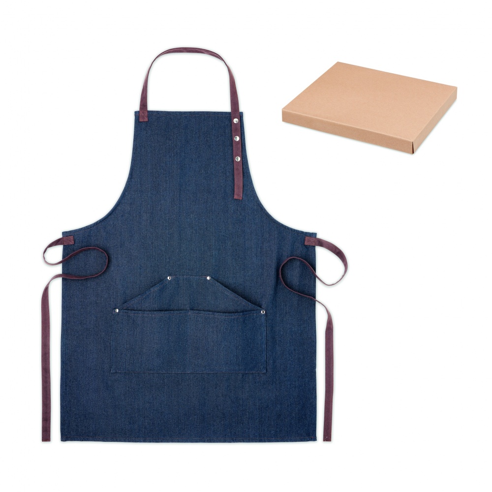Logotrade corporate gift picture of: Denim apron 240 gr/m²