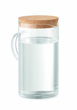 Logo trade promotional giveaways picture of: Borosilicate glass decanter 1L