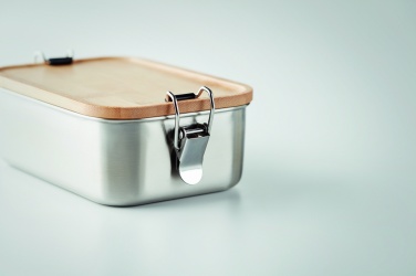 Logo trade advertising products picture of: Stainless steel lunch box 750ml