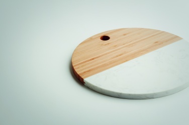 Logotrade business gift image of: Marble/ bamboo serving board