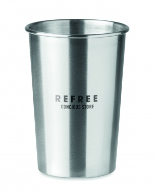 Logo trade promotional gifts picture of: Stainless Steel cup 350ml