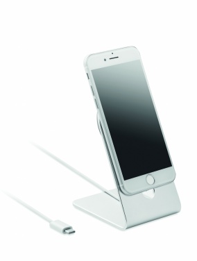 Logo trade corporate gifts image of: Portable magnetic charger 15W