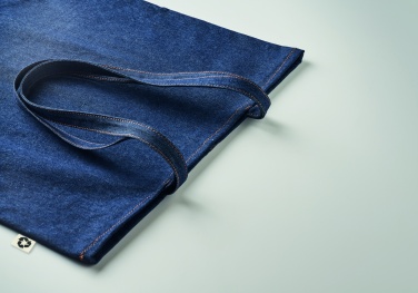 Logotrade promotional merchandise photo of: Recycled denim shopping bag