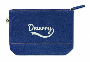 Logotrade business gifts photo of: Recycled denim cosmetic pouch